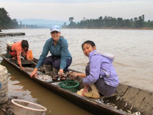 Harmony Patricio in the Mekong